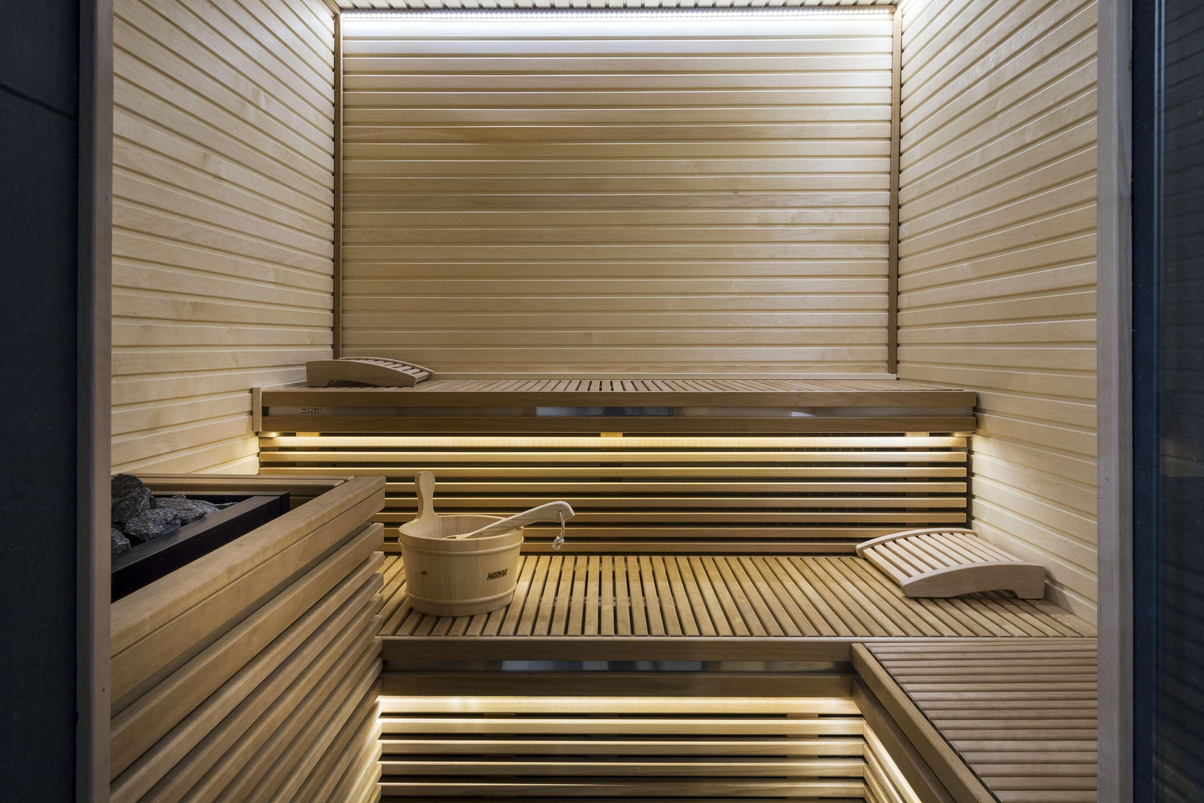 LHP Hotel River&SPA Firenze Eksteriør billede A modern Finnish sauna